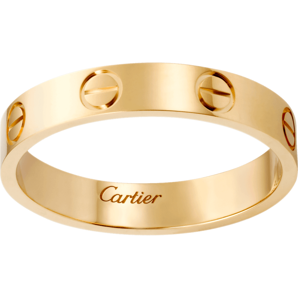 ALIANÇA LOVE, Banhado em Ouro 750