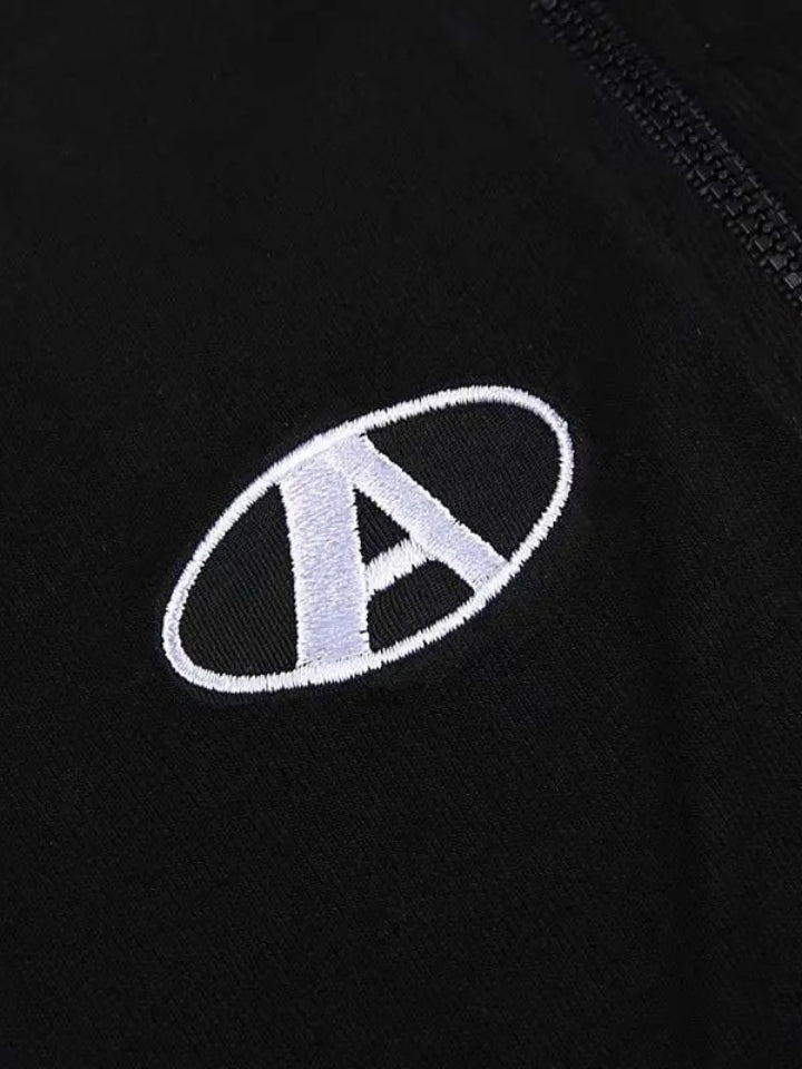 Cropped Feminino em Algodão com Zíper Amped