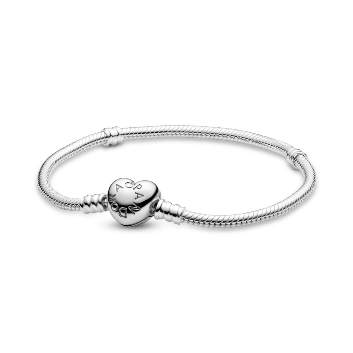 Bracelete Pandora Com Fecho De Coração