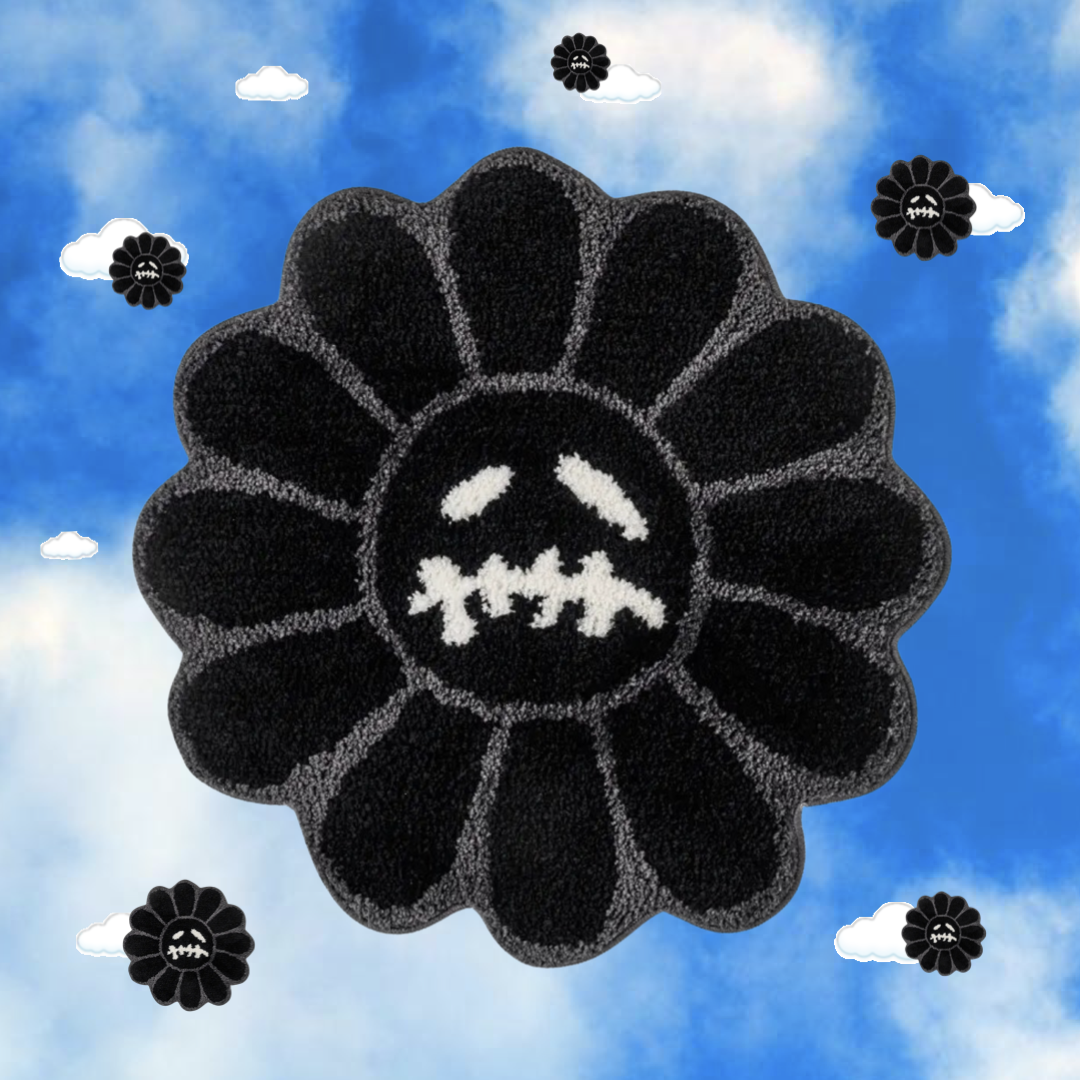 Murakami x Travis Scott inspired rug