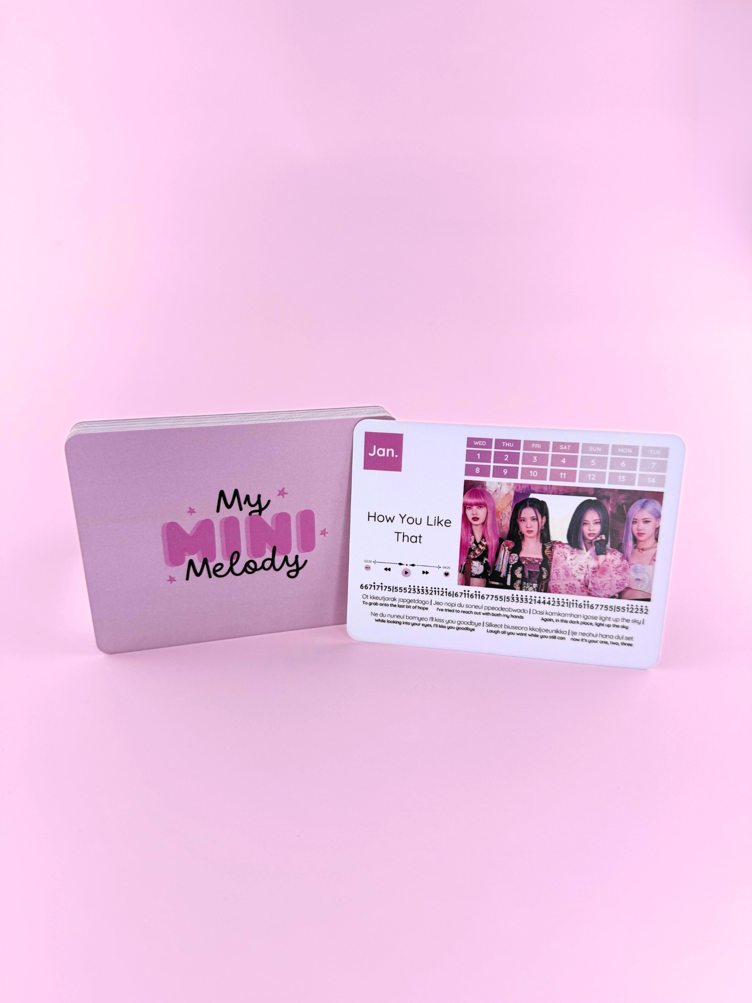 Artist Song Cards (2025)