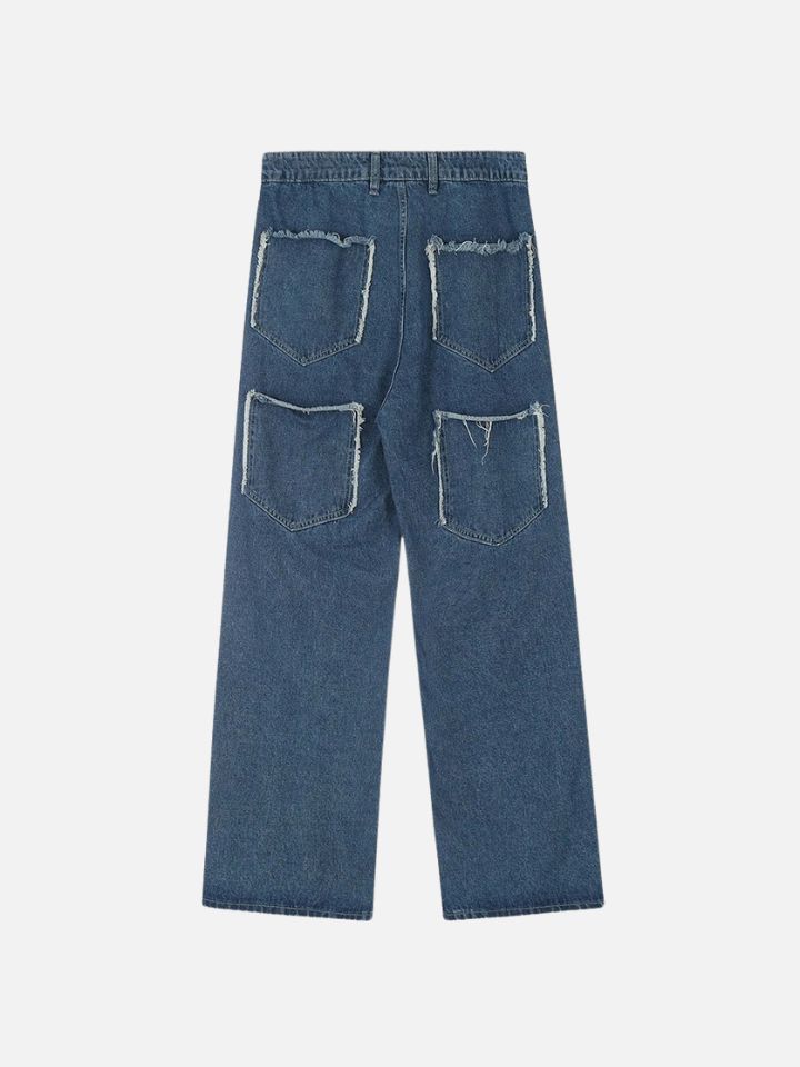 Calça Masculina Jeans Reta 'Fiver Stars'