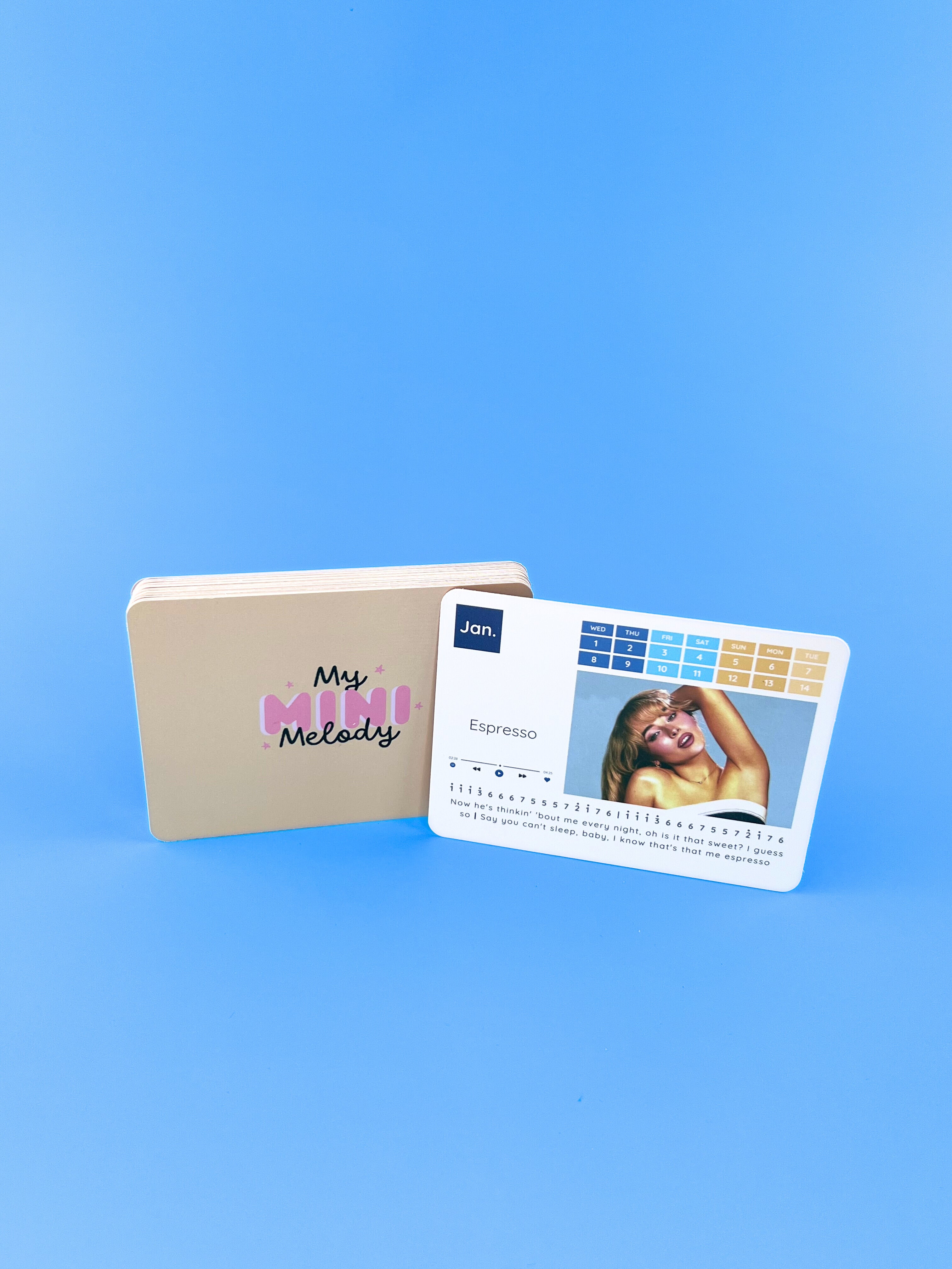 Artist Song Cards (2025)