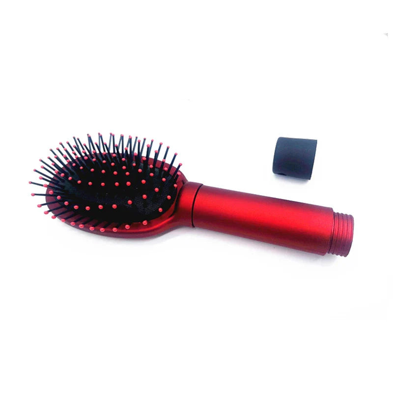 Escova de Cabelo com Compartimento Secreto