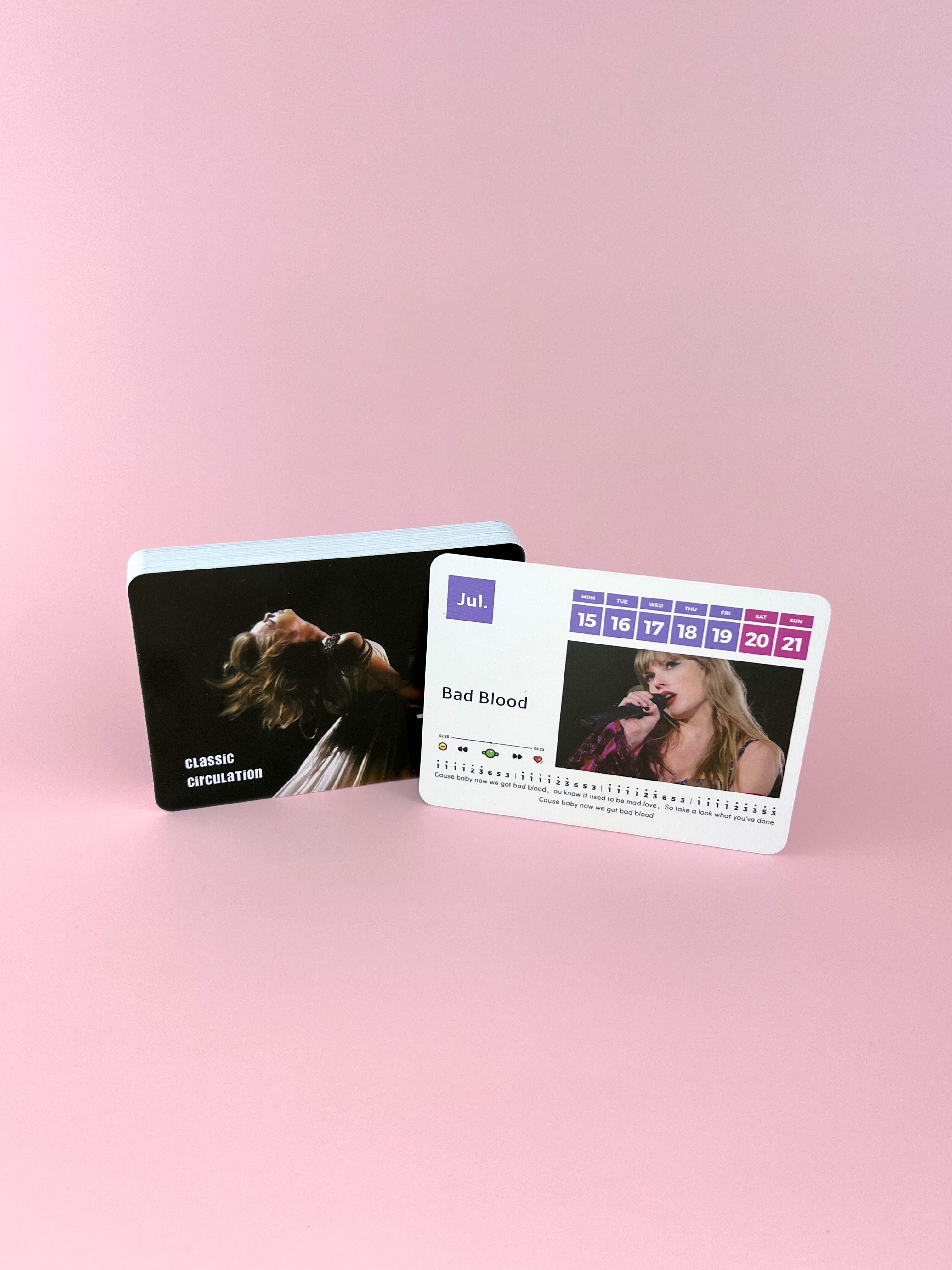 Artist Song Cards (2025)